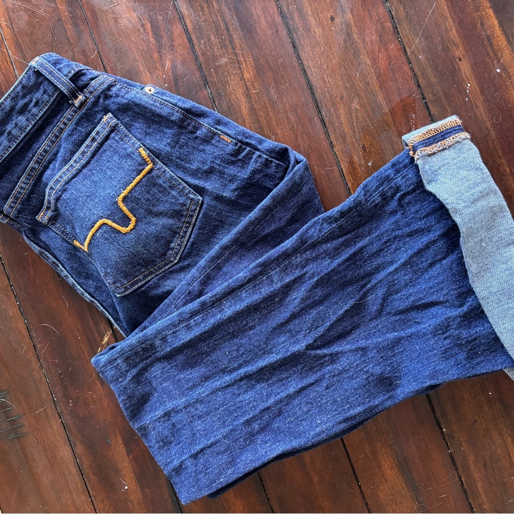 Kimes Ranch Blue Flare Jeans